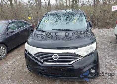 2012 Nissan Quest Sl from USA, damaged, VIN JN8AE2KP2C9046400